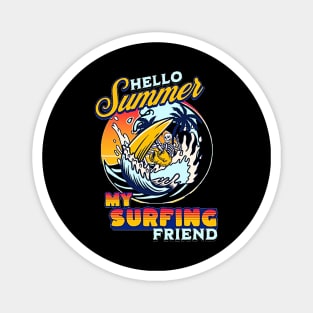 Riding Therapy, Hello Summer Vintage Motorcycle ,American customs,Funny Biker Motorcycle Helmet Motorbike Racing Motorcyclist Rally Racing Surfing Lover Gifts Magnet